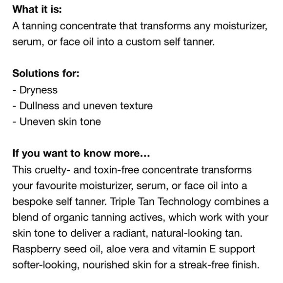 NEW Tan-Luxe THE FACE Illuminating Self-Tan Drops | Light/Medium - Picture 11 of 13